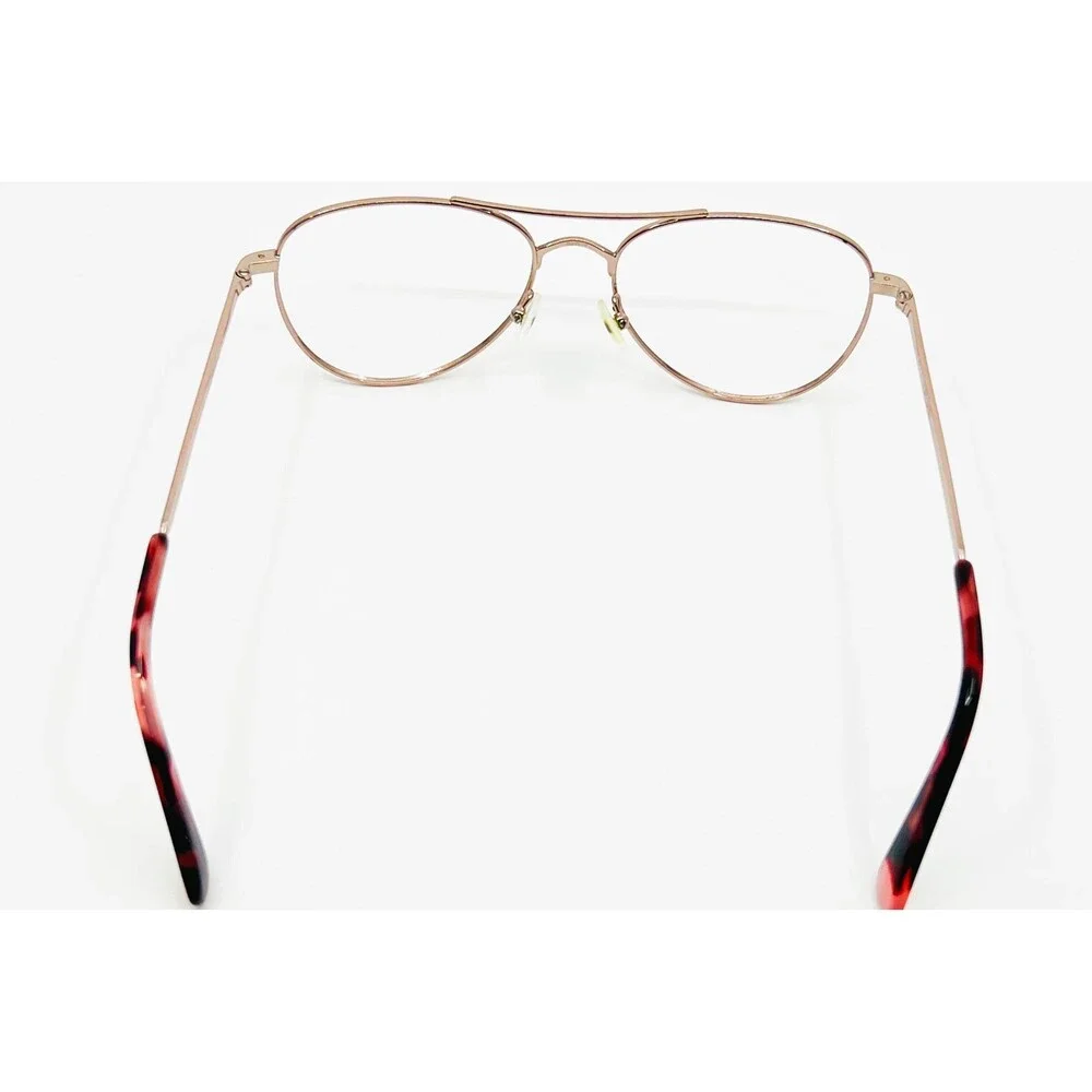Nautica Eyeglasses Mens Rose Gold Aviator NLO5014 780 54-17-140